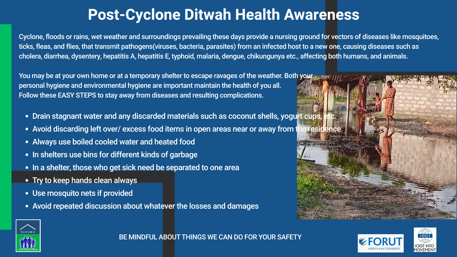Post-Ditwah Health Awareness Post-Ditwah Health Awareness
